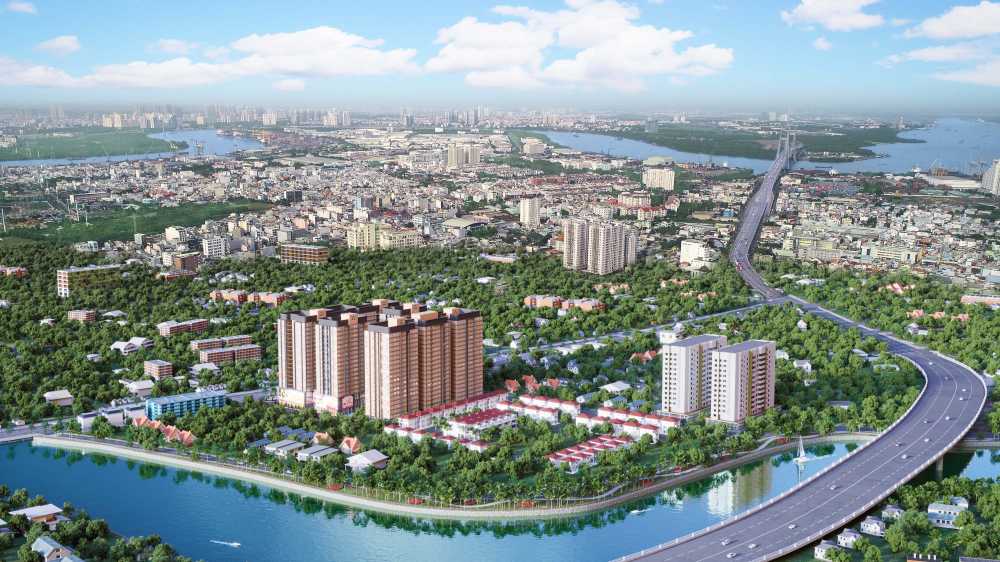 Toàn cảnh dự án Cosmo City & Docklands 